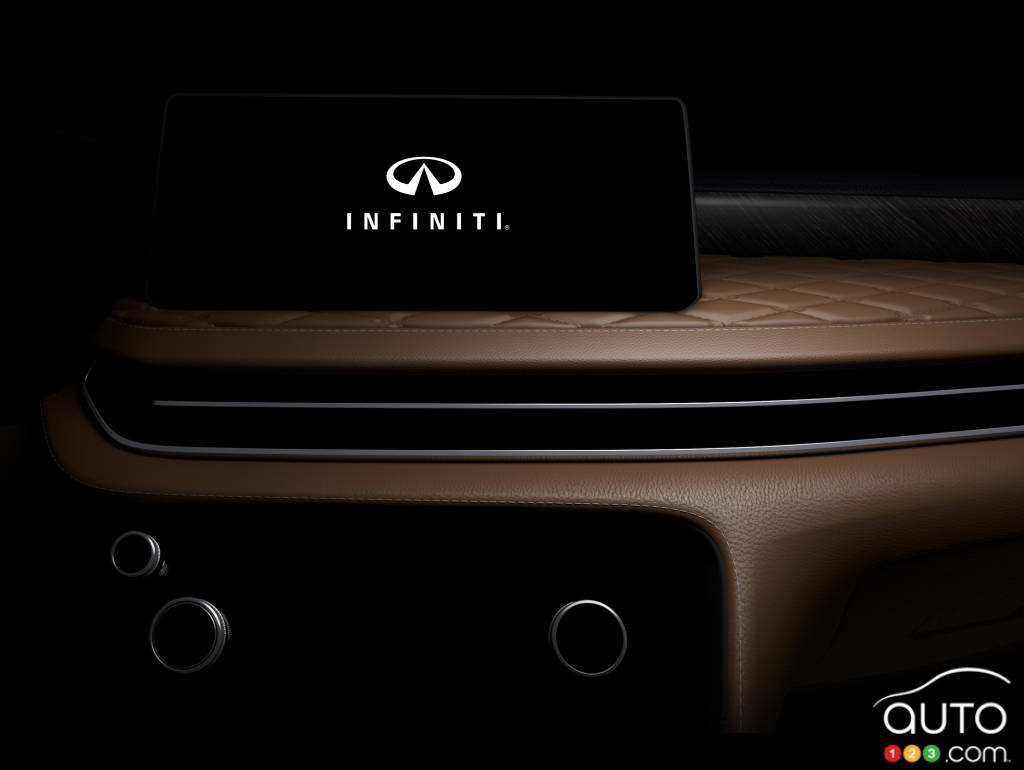 Image de l'intérieur de l'Infiniti QX60 2022